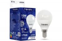 Лампа LED TOKOV, G45, 10 Вт, Е14, 4000 К, 230 В