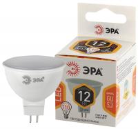 Лампа LED ЭРА MR16, GU5.3, 12 Вт, 2700 К, 220 В