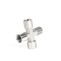 Крестовина, наружная резьба 1/4" - 3, внутренняя резьба 1/4"