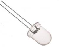 Светодиод синий, Ø10 мм, 800 мКд