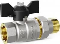 Кран шаровой LD Pride (Американка) 1", бабочка