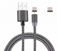 Шнур USB с магнитным наконечником Type C, 1 м