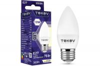 Лампа LED TOKOV, C37, 10 Вт, Е27, 3000 К, 230 В