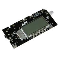 Модуль PowerBank с ЖКИ, с зарядкой (входом) MicroUSB и выходом 2 USB, левый USB-1A, правый USB-2А, 5 В