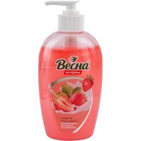 Мыло жидкое Весна "Земляника со сливками", 280 г