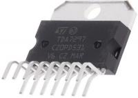 Усилитель низкой частоты, 2х15Вт, BTL 16,5В, 8Ом, Gv-32dB (TDA7297)