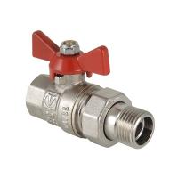 Кран шаровой VALTEC "BASE", 1¼" с полусгоном (Американка)