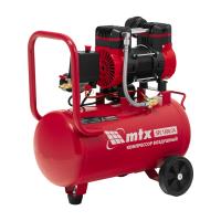 Компрессор MTX SPC 1500/24, 1500 Вт, 24 л, 260 л/мин, безмасляный, малошумный