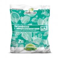 Удобрение factorial Нитрофоска с микроэлементами, гранулы, 1 кг