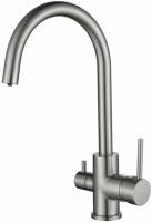 Смеситель для кухни KAISER "Merkur" Silver 26744-5 (с подключением фильтра для питьевой воды)