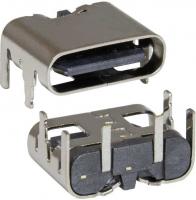 Разъём, USB-TYPE-C розетка на плату, 2 контактов