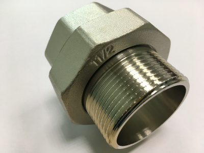 Американка 1½ " внутренняя/наружная резьбы, латунная