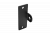 Проушина, 50x150 мм, чёрная