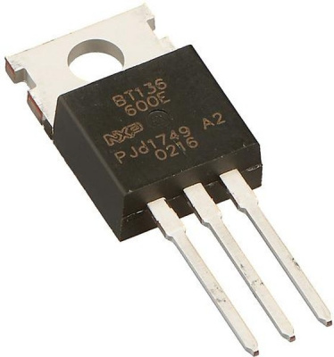 Симистор 4А, 600В, 10мА (BT136-600E,127)
