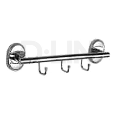 Рейлинг D-lin D289700-3 (3 крючка)
