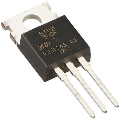 Тиристор 12А, 500В, 15мА (BT151-500R,127)