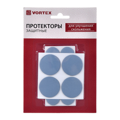 Набор протекторов VORTEX для улучшения скольжения мебели, Ø25 мм и Ø38 мм, 12 штук