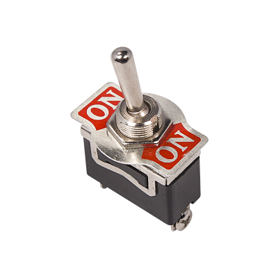 Тумблер KN-112, большой, без фиксации, 250V, 15A (3c) ON-(ON)