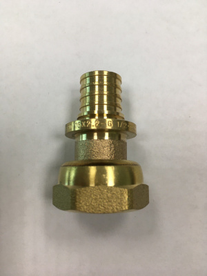 Переходник GAPPO 16 мм x 1/2" накидная гайка (G2309.1604)