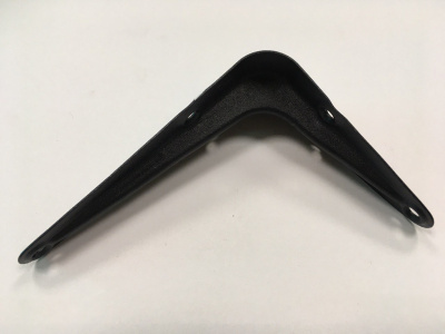 Кронштейн Amig 1, 100x75 мм, полимер чёрный