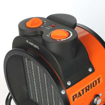 Тепловая пушка PATRIOT PT R 5S, 3 кВт, круглая (керамический нагревательный элемент)