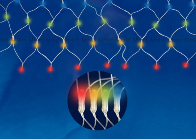 Гирлянда-сетка 240LED мультиколор, 2,5х2 м, 8 режимов IP20