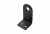 Проушина угловая, 85x40x40 мм, чёрная