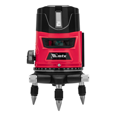 Уровень лазерный matriх CRX-30G, 30 м, зелёный луч, батарейки, резьба 5/8"