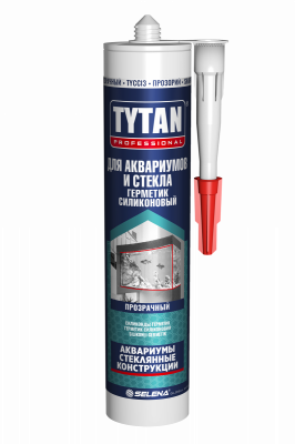 Герметик силиконовый для аквариумов TYTAN, 280 мл., (бесцветный)