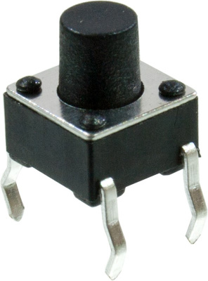 Кнопка тактовая, h- 7 мм (KLS7-TS6601-7.0-180)
