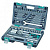 Набор инструментов STELS 1/4", 1/2", Cr-V, пластиковый кейс, 82 предмета