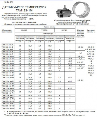 Термостат капиллярный ТАМ-113 (2,0)К