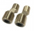 Эксцентрики для смесителя TIM, 1/2"x3/4", латунь никелированная (пара) Эксцентрики для смесителя TIM, 1/2"x3/4", латунь никелированная (пара)