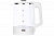 Чайник стекло HOMESTAR HS-1008, 1,8 л, 1500 Вт, белый