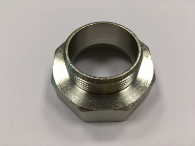Переходник LD Pride 1½" н. x 2" в., латунный
