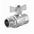 Кран шаровой STI 1/2", г/ш, бабочка