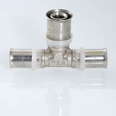 Тройник пресс VALTEC 20х16х20 мм
