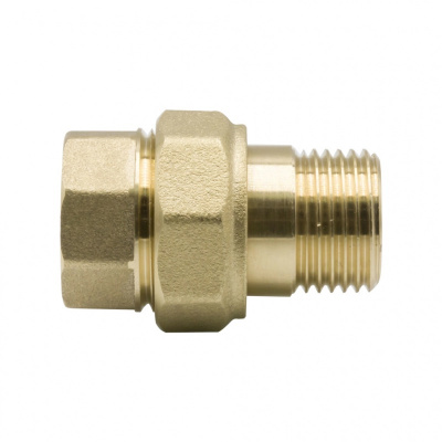 Американка 3/4" внутренняя/наружная резьбы, латунная LEXLINE