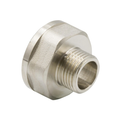 Переходник 1/2" н. x 1" в., латунный, VRT
