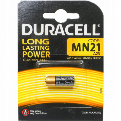 Элемент питания DURACELL, 23А