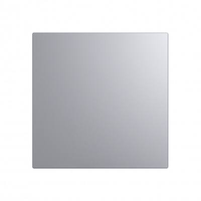 Панель декоративная DiCiTi "AEON" GRAY METAL серебристый металл, Ø100/125 мм, 179x179 мм, пластик