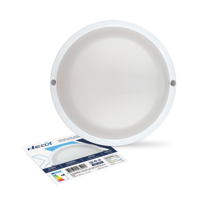 Светильник LED NEOX СПП 2065-КРУГ, 20 Вт, 6500 К, 155 мм, 1800 лм, IP65