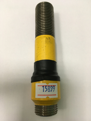 Вставка (сгон) диэлектрическая для газа, 1/2", наружные резьбы, L-110 мм
