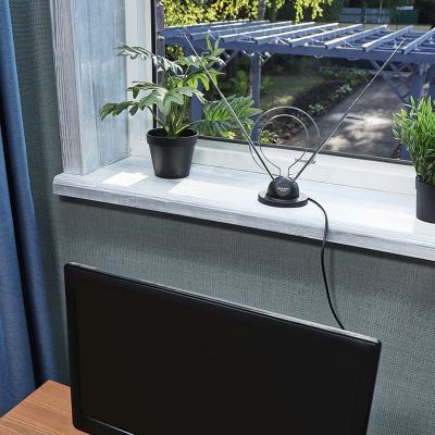 Антенна комнатная REXANT RX-100 (ДМВ, DVB-T/T2)