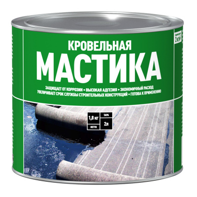 Мастика битумная кровельная СТАРТ, 2 л