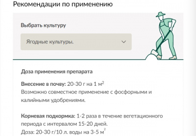 Удобрение БХЗ Магний-аммиачная селитра, 1 кг