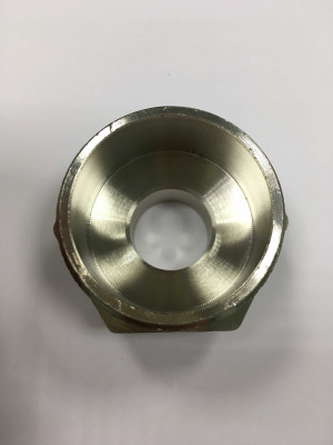 Ниппель переходник 3/4" х 1½", латунный