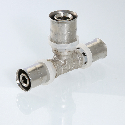Тройник пресс VALTEC 20х16х20 мм
