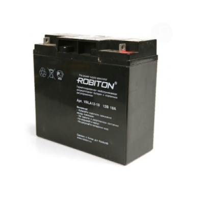 Аккумулятор свинцово-кислотный 12V, 18Ah (180х75х165 мм)