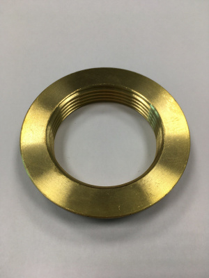 Контргайка 1½", латунная